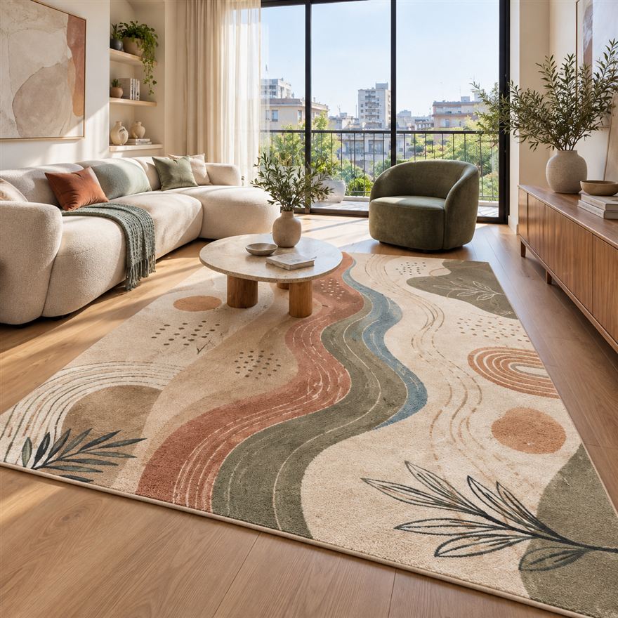 Alfombra decorativa modelo Aruba - línea Deco