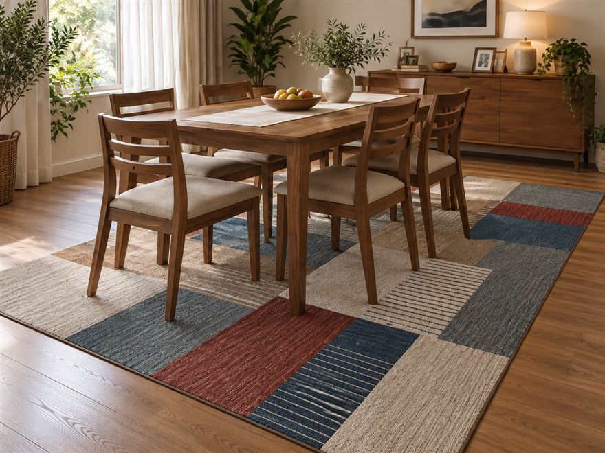 Alfombra decorativa modelo BROWN - línea Retro