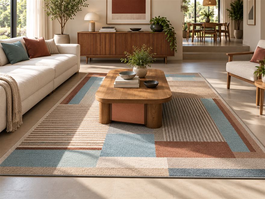 Alfombra decorativa modelo MONACO - línea Deco